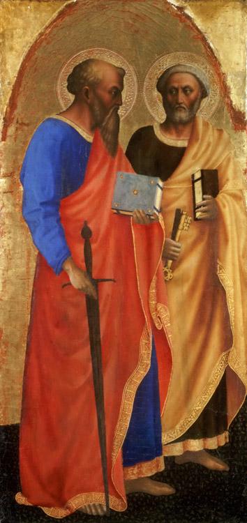MASOLINO da Panicale Saint Peter and Saint Paul (nn03) oil painting image